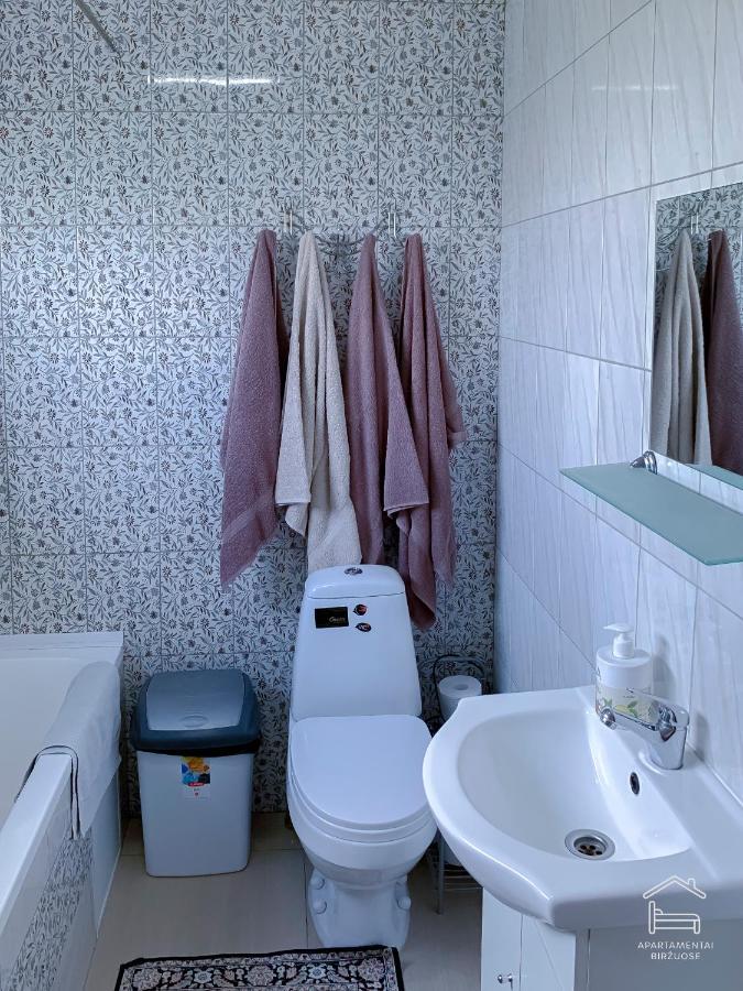 Apartamentai Birzuose, Double Bedroom And Single Bedroom Apartments Birzai Exterior photo